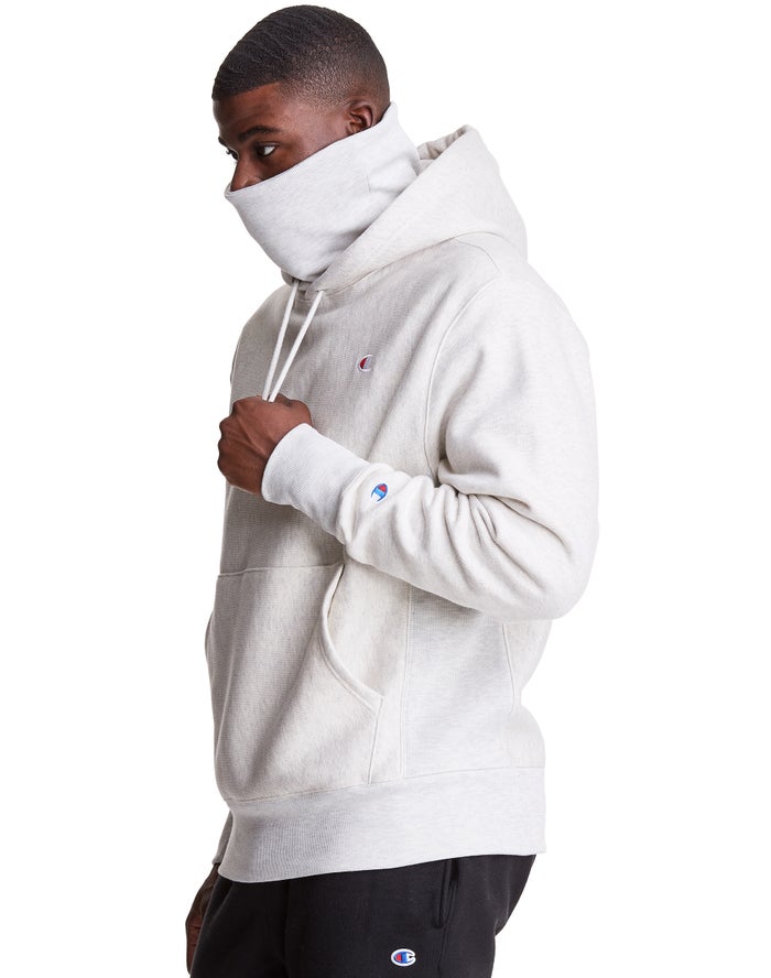 Champion Clab Defender Series Reverse Weave Hoodie With Two Detachable  Scarferchief Masks in Green